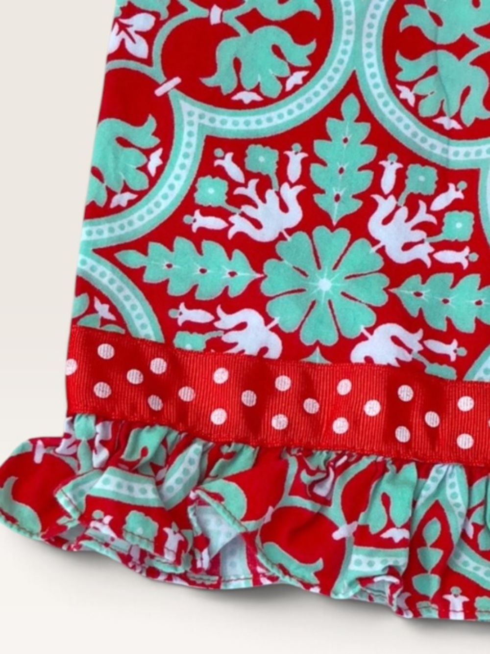 Honesty Christmas Stocking Tunic & Ruffles Set - Picture 5 of 8